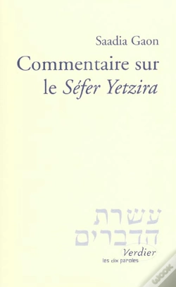 Capa do artigo Commentaire Sur Le Sefer Yetsira