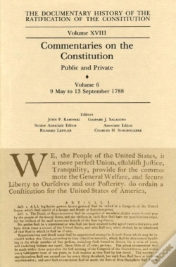 Capa do artigo Commentaries On The Constitution Vol 6