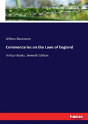 Commentaries On The Laws Of England - Preview