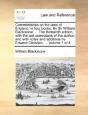 Commentaries On The Laws Of England, In - Preview