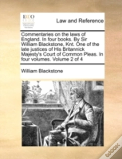 Capa do artigo Commentaries On The Laws Of England. In