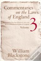 Commentaries On The Laws Of England, Volume 3
