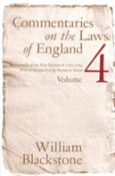 Commentaries On The Laws Of England, Volume 4