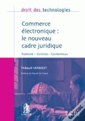 Capa do artigo Commerce Électronique ; Le Nouveau Cadre Juridique