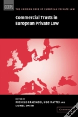 Capa do artigo Commercial Trusts In European Private Law