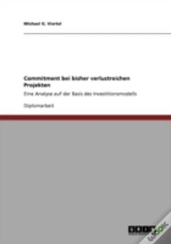 Capa do artigo Commitment Bei Bisher Verlustreichen Projekten
