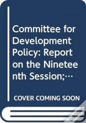 Capa do artigo Committee For Development Policy