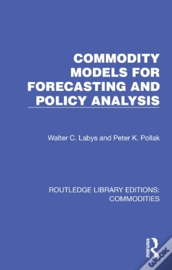 Capa do artigo Commodity Models For Forecasting And Policy Analysis