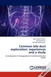 Capa do artigo Common Bile Duct Exploration: Experiences And A Study