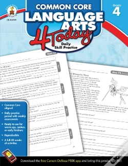 Capa do artigo Common Core Language Arts 4 Today, Grade 4