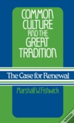 Capa do artigo Common Culture And The Great Tradition