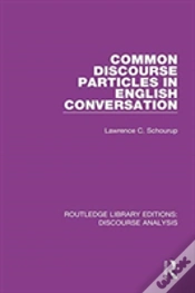 Capa do artigo Common Discourse Particles In English Conversation