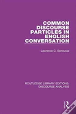 Capa do artigo Common Discourse Particles In English Conversation