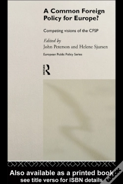 Capa do artigo Common Foreign Policy For Europe?