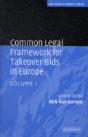 Common Legal Framework For Takeover Bids In Europe - Preview