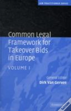 Capa do artigo Common Legal Framework For Takeover Bids In Europe