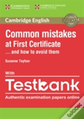 Common Mistakes At First Certificate... And How To Avoid Them Paperback With Testbank