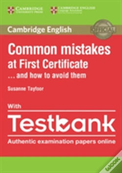 Capa do artigo Common Mistakes At First Certificate... And How To Avoid Them Paperback With Testbank