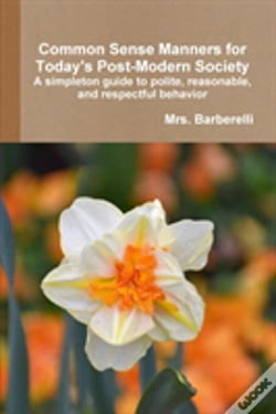 Capa do artigo Common Sense Manners For Today'S Post-Modern Society
