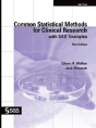 Common Statistical Methods For Clinical Research With Sas Examples, Third Edition - Preview