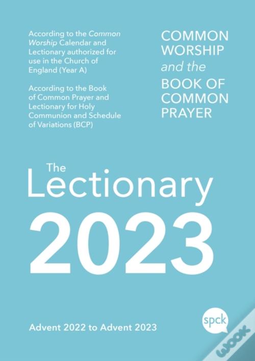 Common Worship Lectionary 2023 Spiral Bound Livro WOOK
