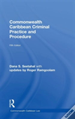 Capa do artigo Commonwealth Caribbean Criminal Practice And Procedure