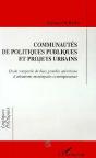 Communautes De Politiques Publiques Et Projets Urbains - Preview