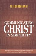 Communicating Christ In Simplicity