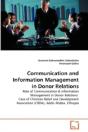 Communication And Information Management In Donor Relations - Preview