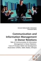 Communication And Information Management In Donor Relations