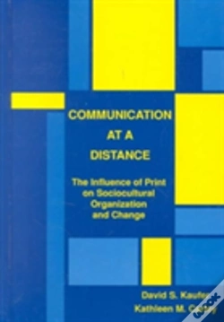 Capa do artigo Communication At A Distance