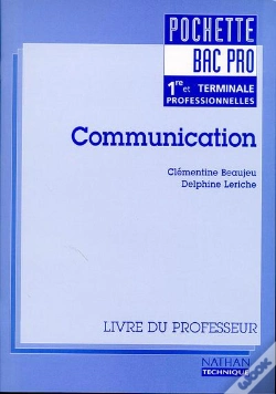 Capa do artigo Communication Bac Pro Poch Professeur 98