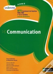Capa do artigo Communication ; Bts Assistant De Gestio Pme/Pmi 1ère Et 2ème Année ; Activité 8