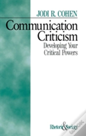 Capa do artigo Communication Criticism