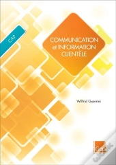 Communication Et Information Clientèle ; Cap ; Pochette De L'Élève
