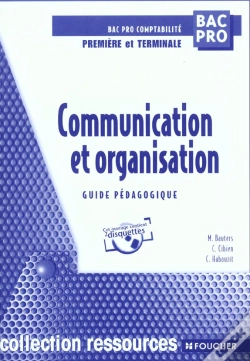 Capa do artigo Communication Et Organisation ; Bac Professionnel ; Guide Pedagogique