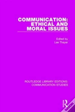 Capa do artigo Communication: Ethical And Moral Issues