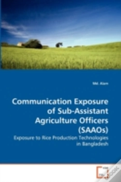 Capa do artigo Communication Exposure Of Sub-Assistant Agriculture Officers (Saaos)