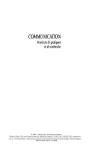 Communication. Horizons De Pratiques Et De Recherche - Preview