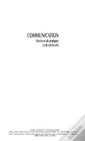 Communication. Horizons De Pratiques Et De Recherche