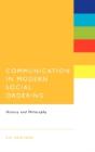Communication In Modern Social Ordering - Preview