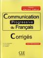 Communication Progressive Du Francais - Corriges -Niveau Debutant Complet - Preview