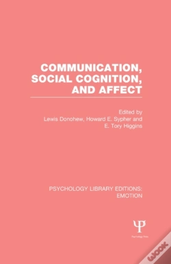 Capa do artigo Communication, Social Cognition, And Affect (Ple: Emotion)