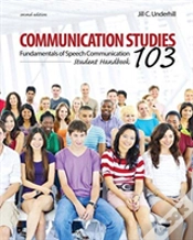 Capa do artigo Communication Studies 103: Fundamentals Of Speech Communication, Student Handbook