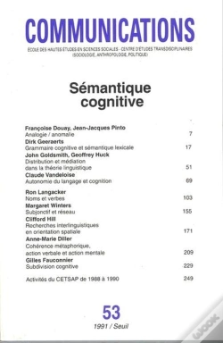 Capa do artigo Communications, N  53, Semantique Cognitive