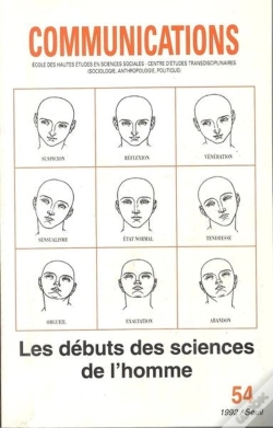 Capa do artigo Communications, N  54, Les Debuts Des Sciences De L'Homme