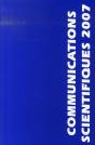 Communications Scientifiques 2007 - Preview