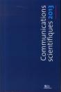 Communications Scientifiques 2013 - Preview