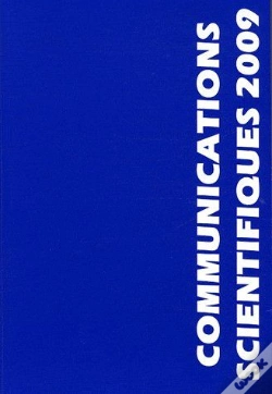 Capa do artigo Communications Scientifiques (Édition 2009)