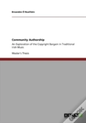 Capa do artigo Community Authorship